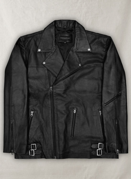 (image for) Black Leather Jacket #810 - 3XL