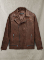 (image for) Ironwood Spanish Brown Biker Leather Jacket