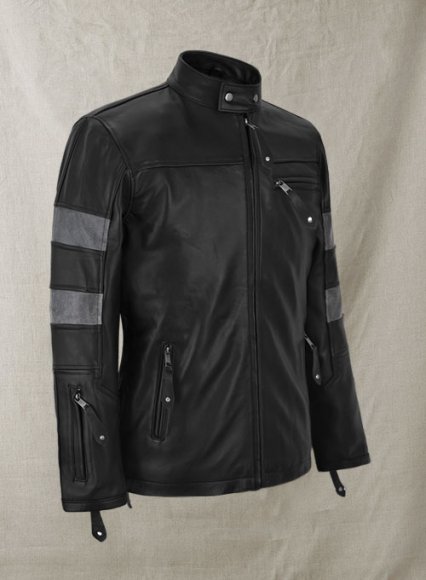 (image for) Black Keanu Reeves Leather Jacket