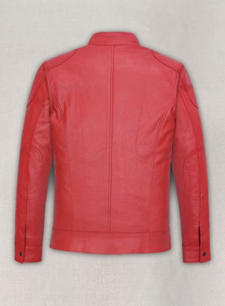 (image for) Soft Tango Red Washed & Wax The Expendables Lee Christmas Leather Jacket