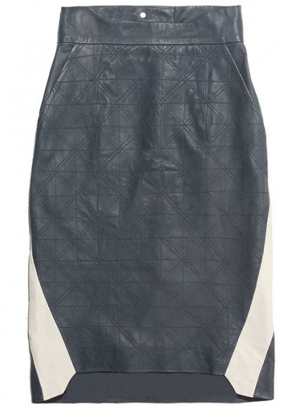 Downtown Leather Skirt - # 409