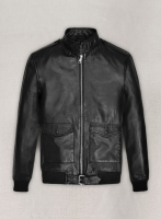 (image for) Andrew Garfield The Tonight Show Leather Jacket