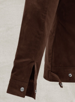 (image for) Brown Frodo Suede Leather Jacket