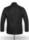 Black Hampton Leather Blazer