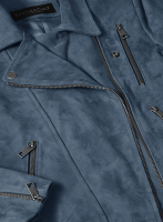 (image for) Blue Suede Vanessa Hudgens Leather Jacket #3
