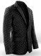 Bocelli Quilted Leather Blazer