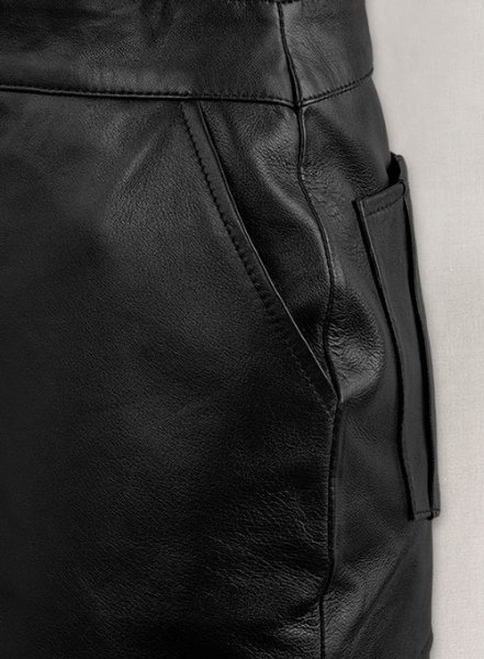 Anjela Johnson Leather Skirt