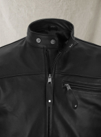 (image for) Black Keanu Reeves Leather Jacket