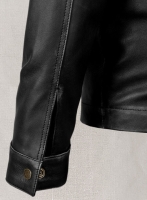 (image for) Rubbed Black Zac Efron 17 Again Leather Jacket