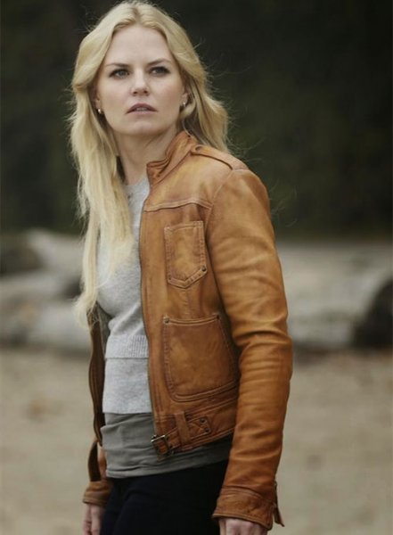 (image for) Jennifer Morrison Once Upon A Time Leather Jacket #2