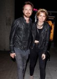 (image for) Aaron Paul Arcade Fire Concert Leather Jacket