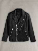(image for) Beast Black Biker Leather Jacket