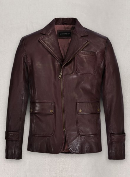 (image for) Robert Downey Jr Leather Blazer #1