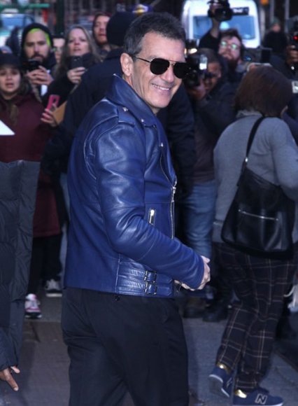 Antonio Banderas Leather Jacket Antonio Banderas Leather Jacket