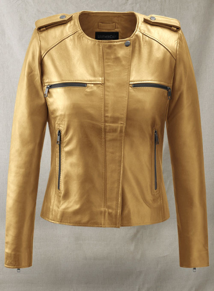 (image for) Golden Lizzy Caplan Now You See Me 2 Leather Jacket