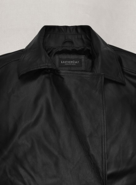 (image for) Renee Zellweger Leather Long Coat