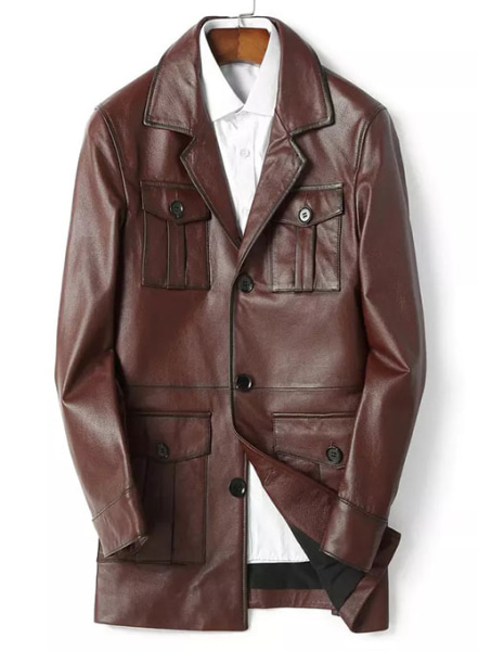 (image for) Scout Leather Trench Coat