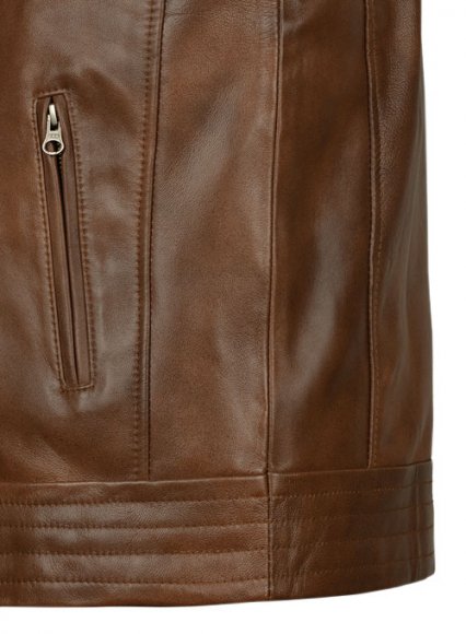 (image for) Spanish Brown Leather Vest # 325
