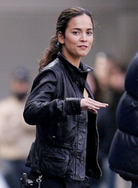 (image for) Alice Braga I Am Legend Leather Jacket