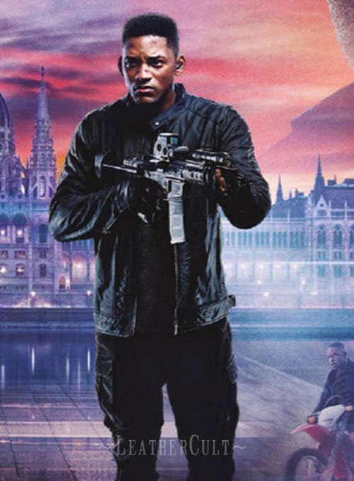 Will Smith Gemini Man leather Jacket - Click Image to Close
