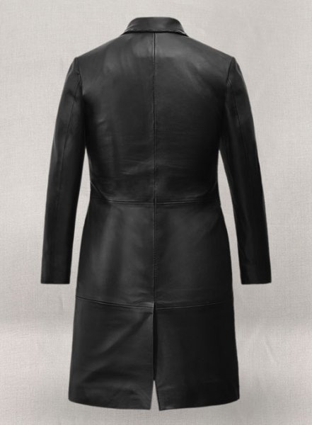 (image for) Zoe Kravitz Leather Long Coat