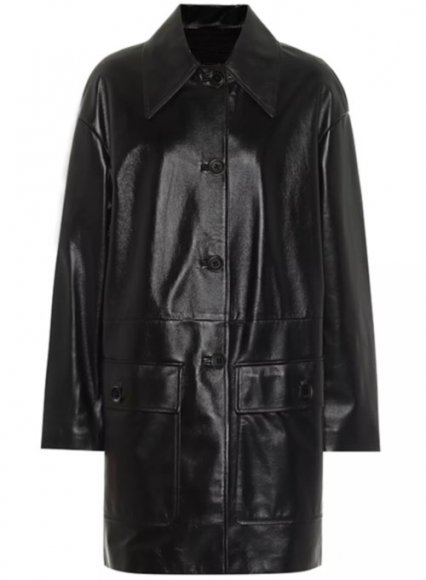 (image for) Jackie Leather Trench Coat