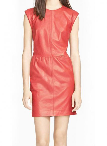 Beverly Leather Dress - # 768