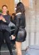 Kim Kardashian Leather Skirt #2