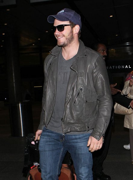 (image for) Chris Pratt Leather Jacket #1