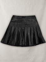 (image for) Jessica Biel Leather Skirt