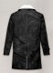 Thick Goat Black Washed & Wax Tom Hardy Leather Coat