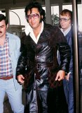 Elvis Presley Leather Long Coat