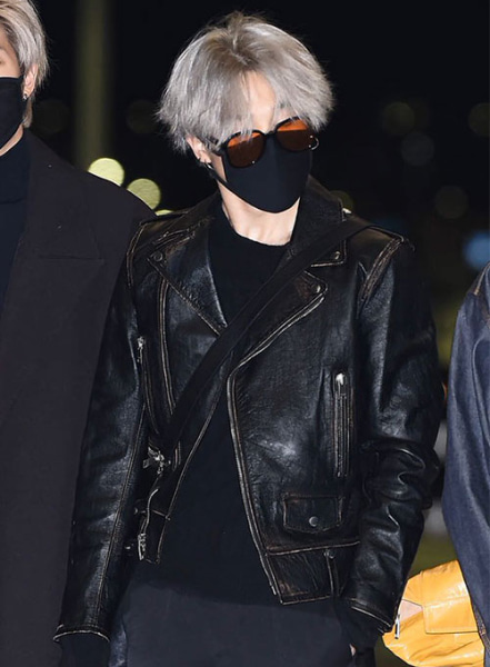 (image for) Jimin Leather Jacket