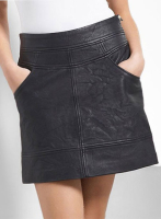 (image for) Flirty Leather Skirt - # 120