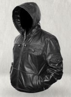 (image for) Leather Hood Jacket #704