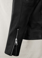 (image for) Motorad Black Biker Leather Jacket