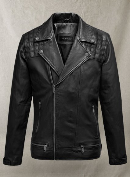 Ironwood Black Biker Leather Jacket