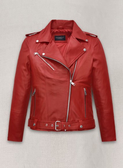 (image for) Kathryn Newton Freaky Leather Jacket
