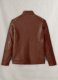 Firefly Moto Tan Biker Leather Jacket
