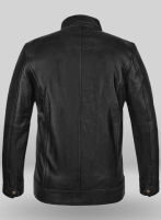 (image for) Black Zac Efron Baywatch Leather Jacket
