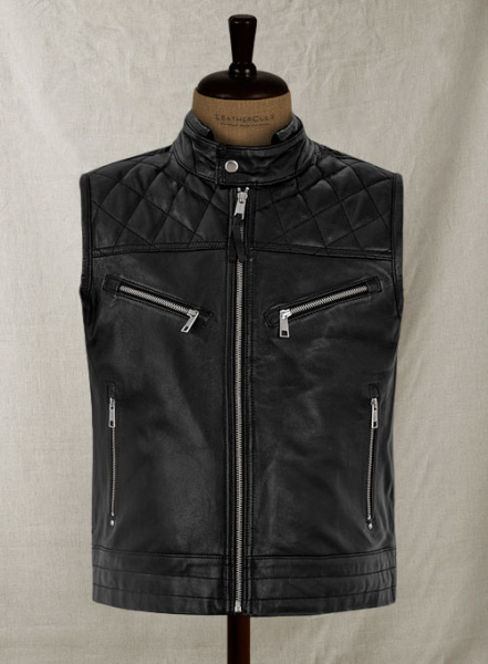 (image for) Leather Vest # 353