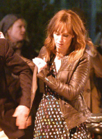 (image for) Emily Blunt The Girl On The Train Leather Jacket
