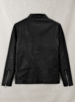 (image for) Motorad Black Biker Leather Jacket