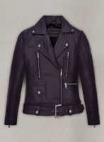 (image for) Alicia Vikander Leather Jacket