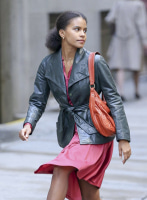 (image for) Zazie Beetz Joker Leather Jacket