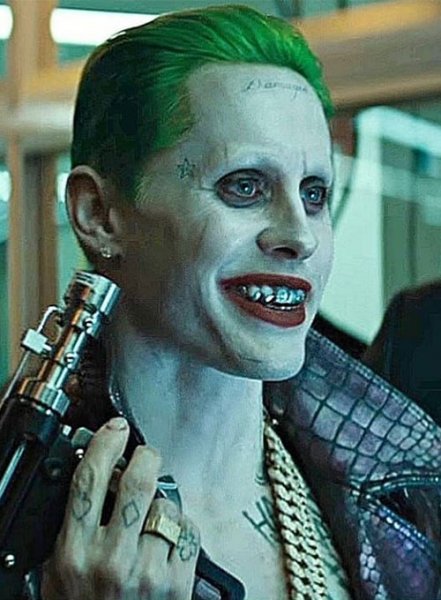 JARED LETO SUICIDE SQUAD JOKER CROCODILE LEATHER COAT HALLOWEEN COSPLAY  COSTUME