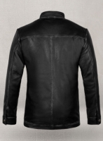 (image for) Rubbed Black Zac Efron 17 Again Leather Jacket