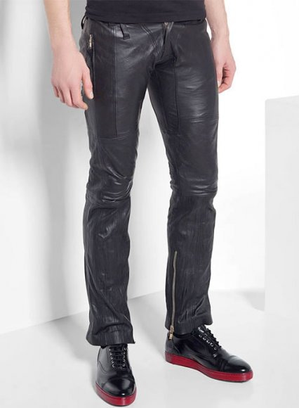 (image for) Leather Biker Jeans - Style #507