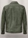 Vintage Italian Olive Ryan Reynolds Leather Jacket #3