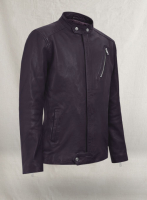 (image for) Motorad Purple Biker Leather Jacket